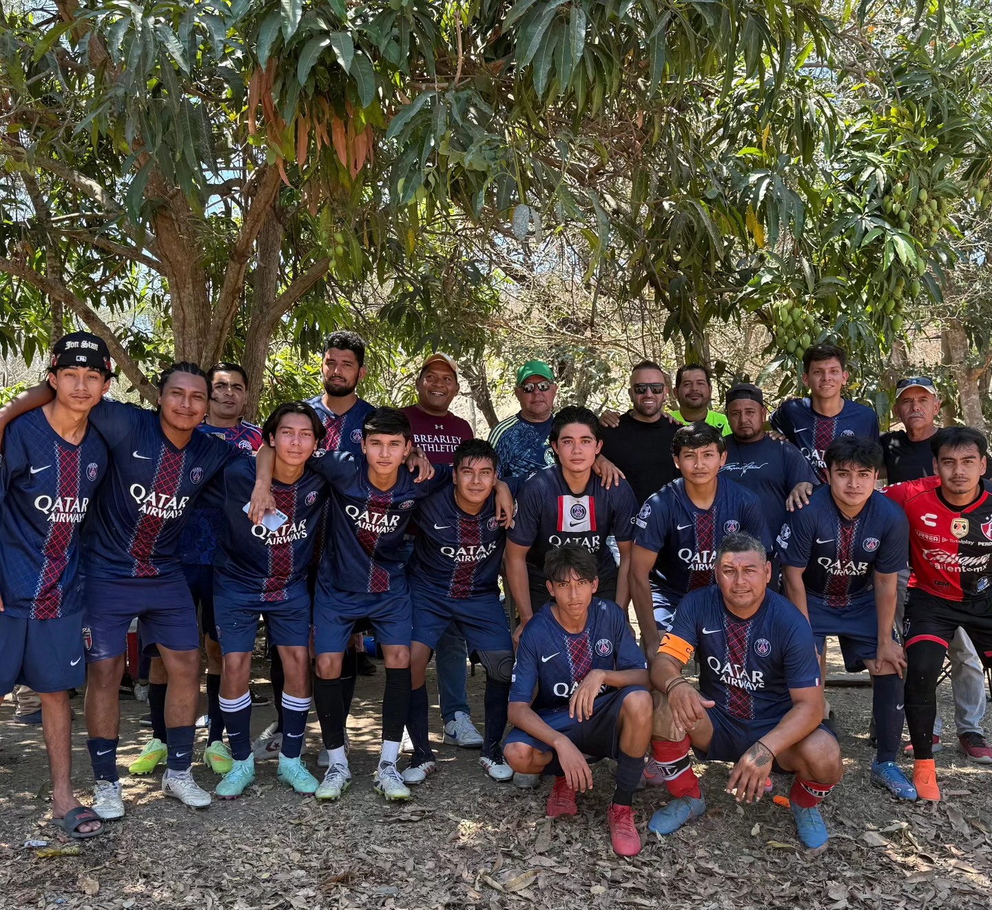 Convivencia con equipos juveniles
